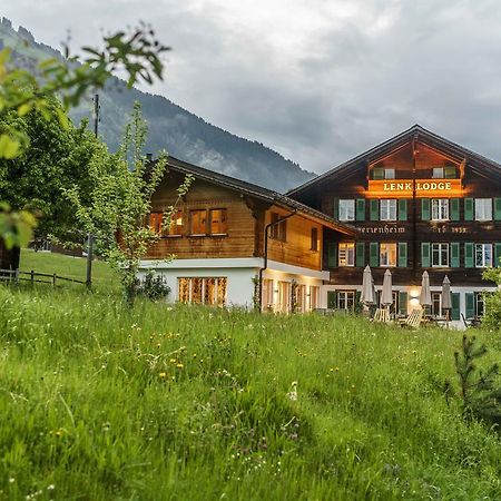 Lenk Lodge - Boutique & Design Hotel Und Apartements Exteriör bild