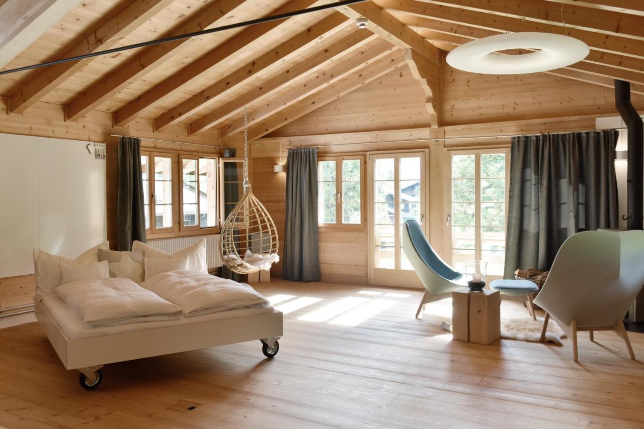 Lenk Lodge - Boutique & Design Hotel Und Apartements Exteriör bild
