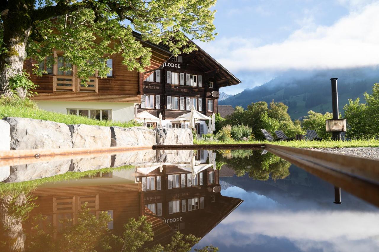 Lenk Lodge - Boutique & Design Hotel Und Apartements Exteriör bild