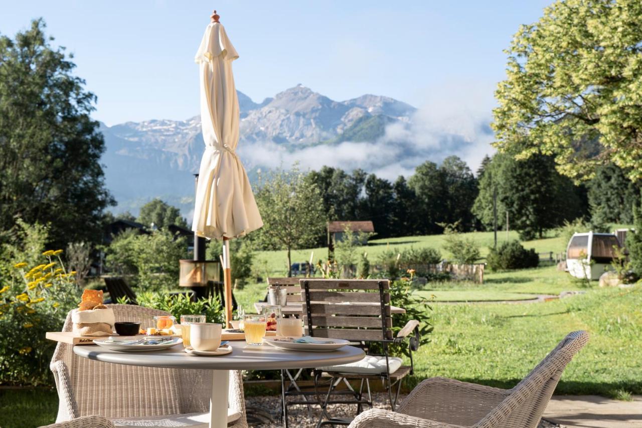Lenk Lodge - Boutique & Design Hotel Und Apartements Exteriör bild