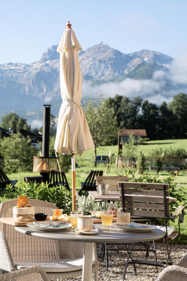 Lenk Lodge - Boutique & Design Hotel Und Apartements Exteriör bild