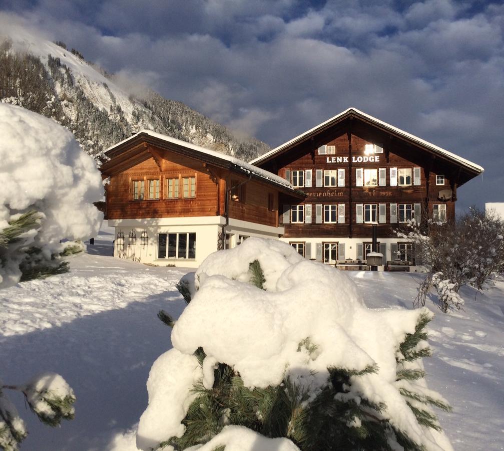Lenk Lodge - Boutique & Design Hotel Und Apartements Exteriör bild