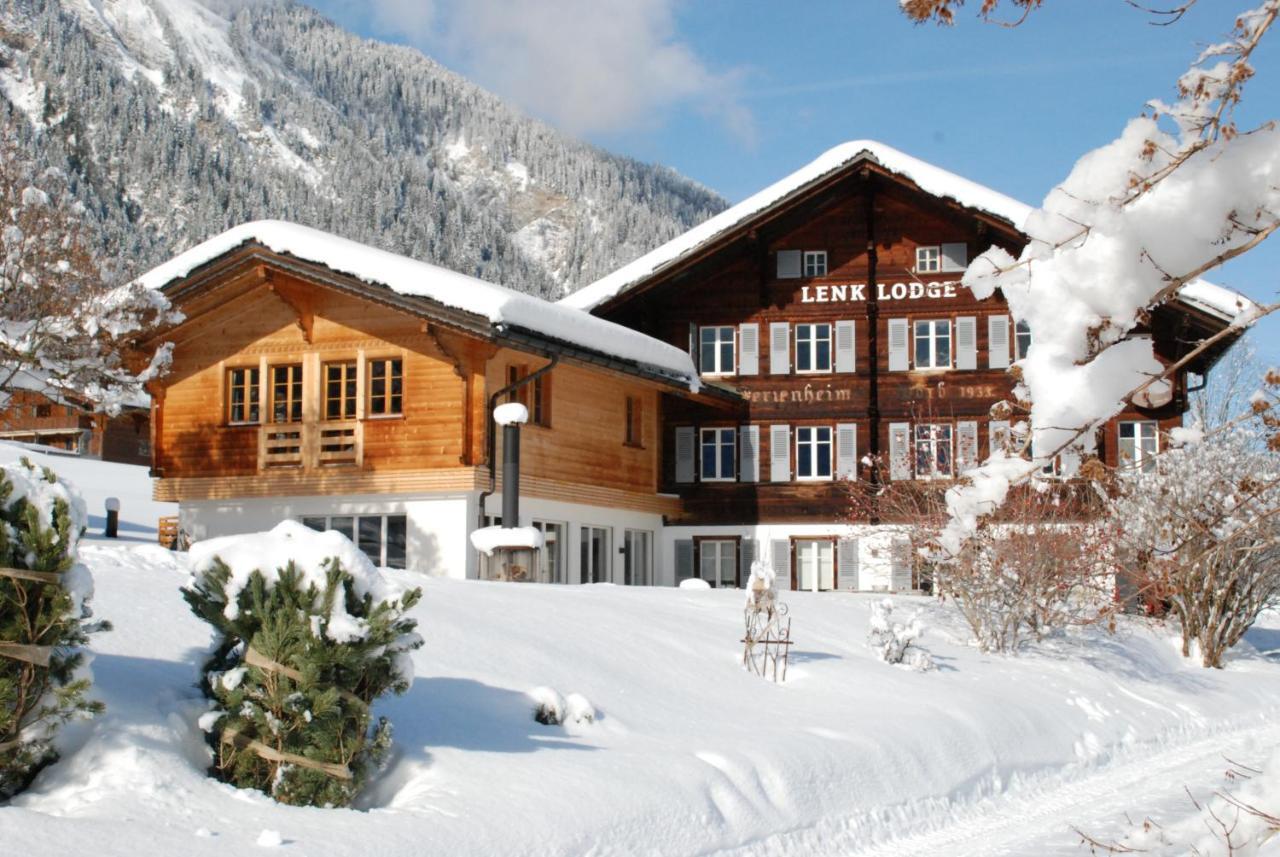 Lenk Lodge - Boutique & Design Hotel Und Apartements Exteriör bild